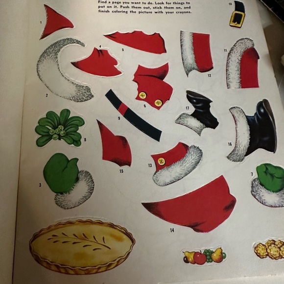 Vintage 1960’s Christmas Sticker Book - Picture 5 of 6
